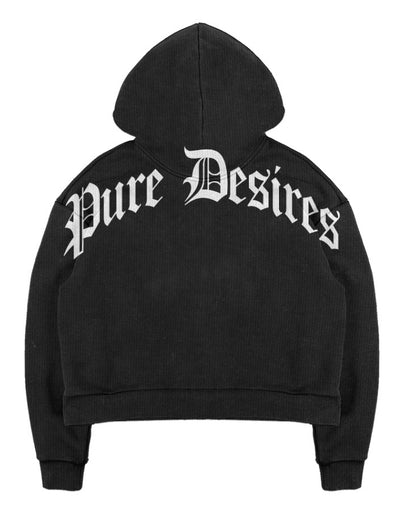 Just Smile Hoodie - Black