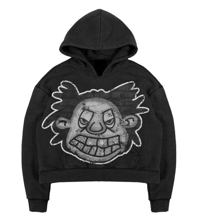 Just Smile Hoodie - Black