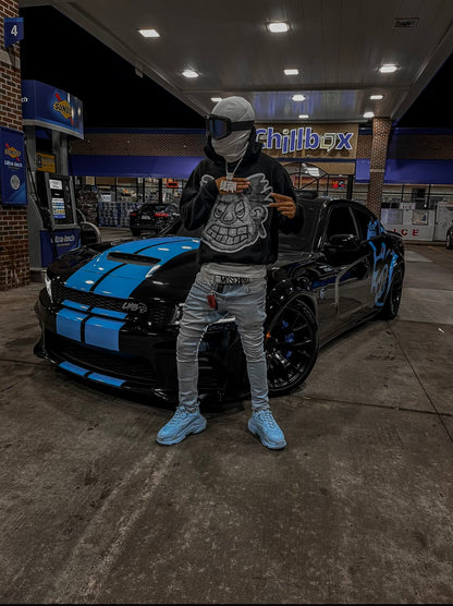 Just Smile Hoodie - Black